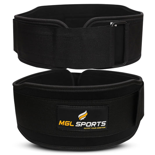 MGL Sports Neoprene Weightlifting Belt – Comfort & Support for Every Lift