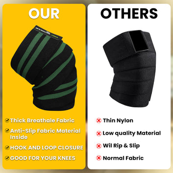 MGL Sports Knee Wraps – Support & Stability for Every Squat